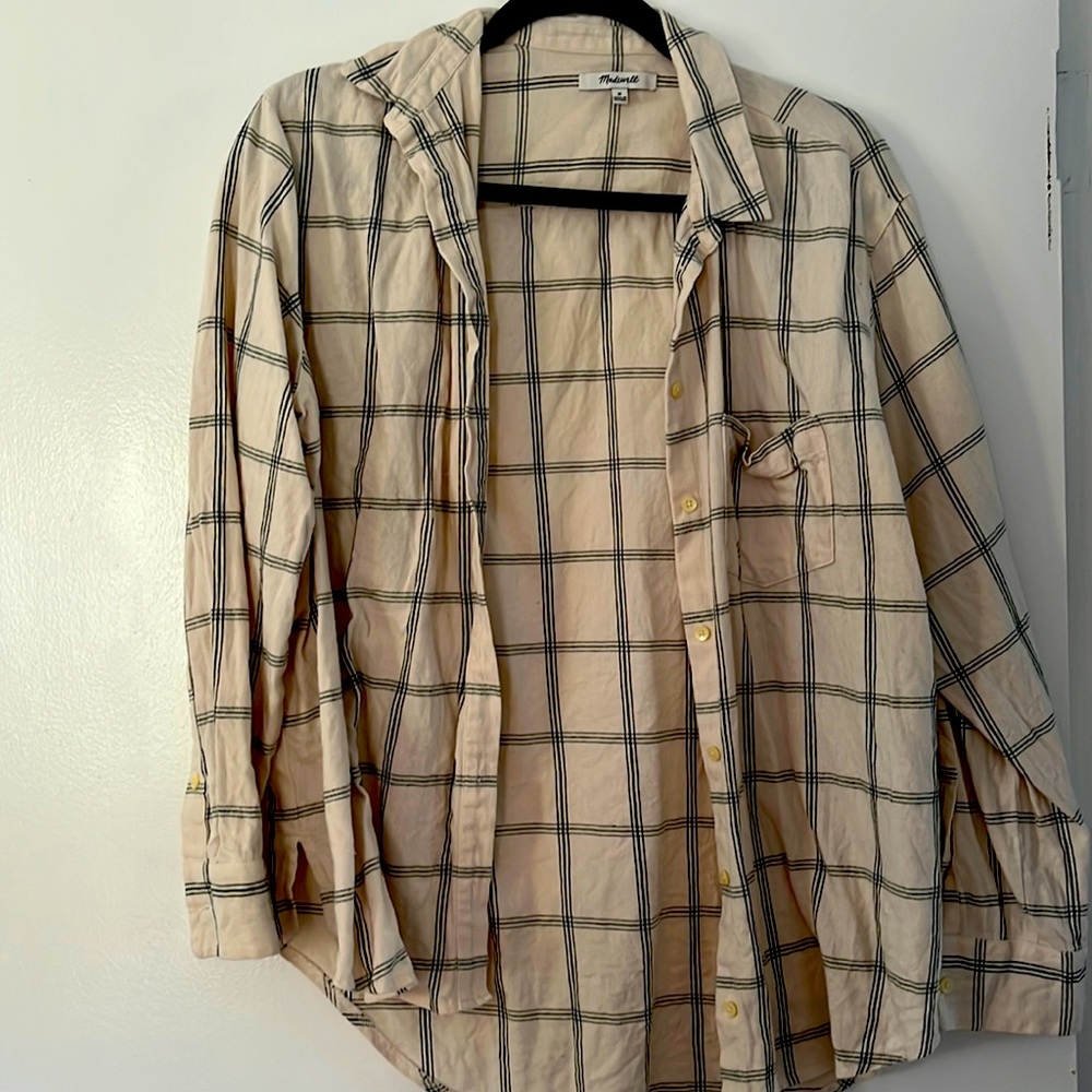 Madewell Flannel Kempton Button-Up Shirt